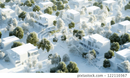 3D居住區景觀模型 122110367