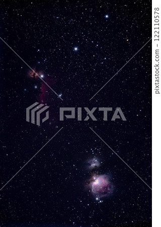獵戶座美麗的星空 122110578