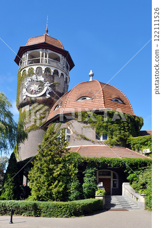 The water tower is an architectural monument in the city of Svetlogorsk 122111526