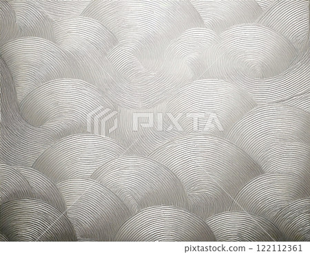 日本紙紋理圖像素材圓形圖案灰色 122112361