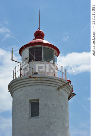view of the Tokarevskaya Koshka lighthouse in Vladivostok view of the Tokarevskaya Koshka lighthouse in Vladivostok 122113083