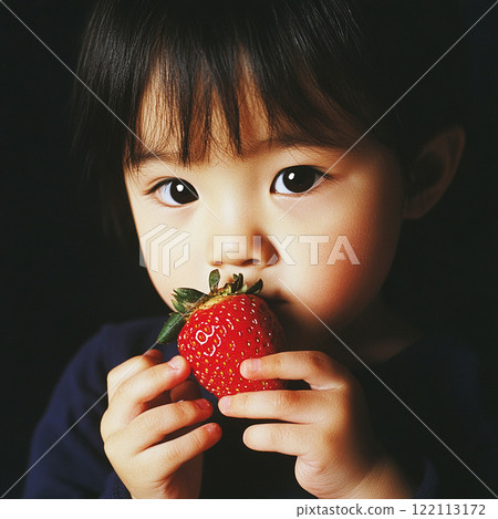 Children who eat strawberries 122113172
