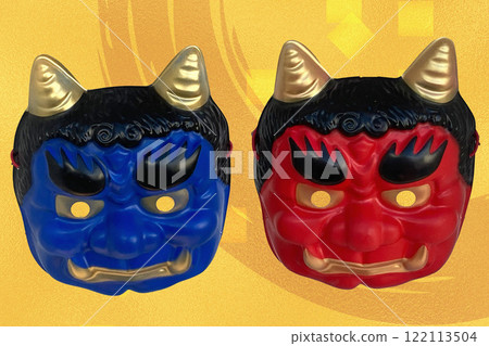 節分惡魔面具 122113504
