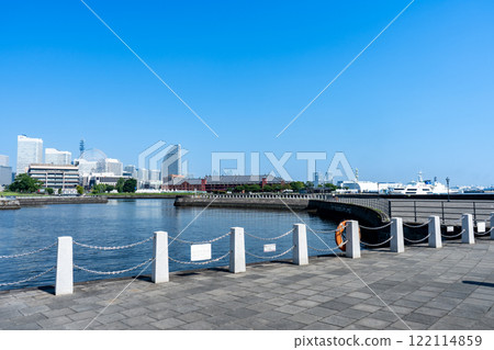 神奈川縣橫濱市港未來風景 神奈川縣橫濱市港未來風景 122114859