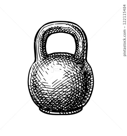 Antique weight ink sketches Antique weight ink sketches 122115484
