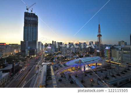 << Aichi Prefecture >> Nagoya cityscape Sakae night view 122115505