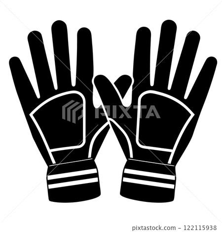 vector set of hand gestures and wires 122115938