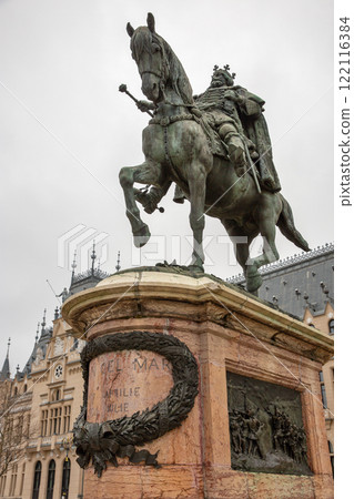 Stephen the Great statue in Iasi, Romania. Stephen the Great statue in Iasi, Romania. 122116384
