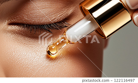 Skincare Serum Application 122116497