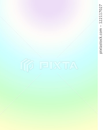 可愛的清新綠色柔和漸層背景：綠色、藍色、黃色、紫色 122117027