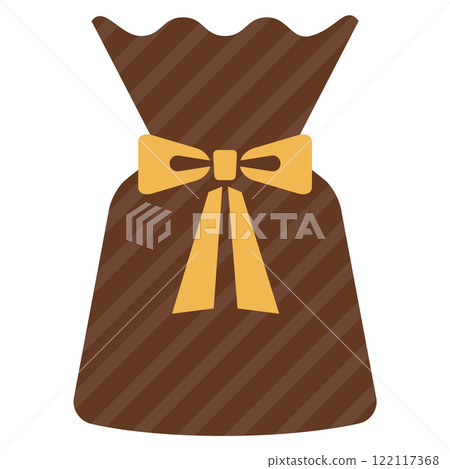 A luxurious bag containing a gift 122117368