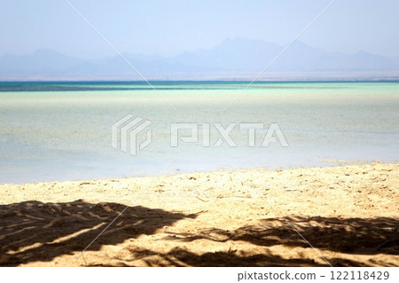 Relaxing on the Sandy Shores of Giftun Island in Hurghada With Stunning Red Sea Views Relaxing on the Sandy Shores of Giftun Island in Hurghada With Stunning Red Sea Views 122118429