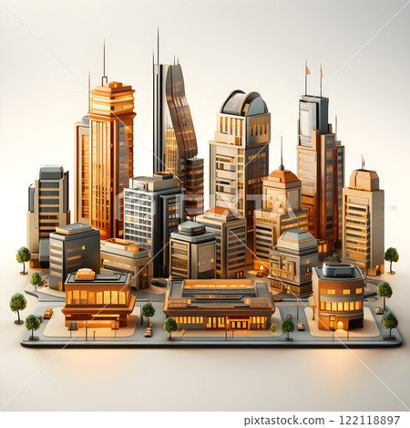 city architecture cityscape urban building modern illustration generativeai. isometric line town street exterior downtown design landscape construction district house. city architecture cityscape urban building modern illustration generativeai. isometric line town street exterior downtown design landscape construction district house. 122118897