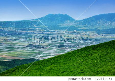 從大觀峰看阿蘇盆地 122119034