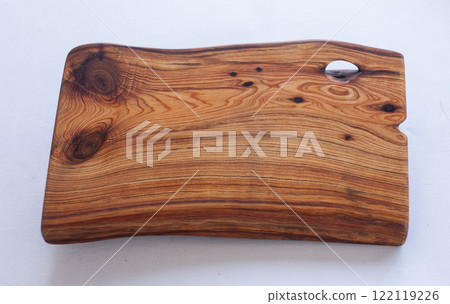 Wooden kitchen utensils stacked view Wooden kitchen utensils stacked view 122119226