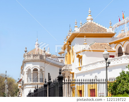 Plaza de Toros de la Maestranza in Sevilla Plaza de Toros de la Maestranza in Sevilla 122119722