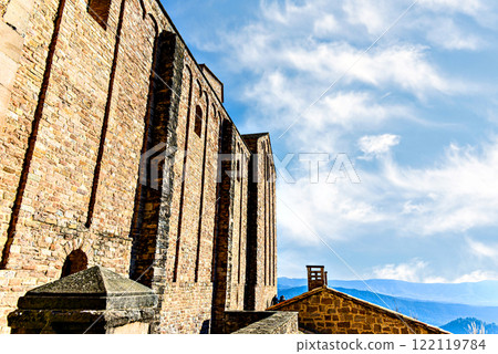 Images of areas of the medieval Castle of Cardona, Barcelona, Spain Images of areas of the medieval Castle of Cardona, Barcelona, Spain 122119784