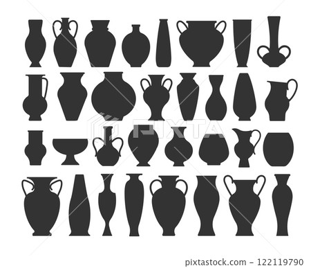 Vintage greek vases Vintage greek vases 122119790