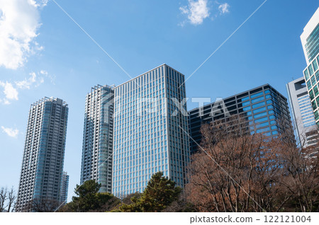 新橋週邊摩天大樓風景 新橋週邊摩天大樓風景 122121004