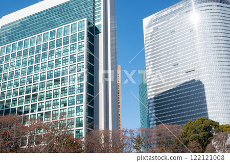 新橋週邊摩天大樓風景 新橋週邊摩天大樓風景 122121008