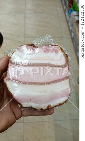 Pig fat with skin in a vacuum package Love and Enjoy at Any Occasion Pig fat with skin in a vacuum package Love and Enjoy at Any Occasion 122122336