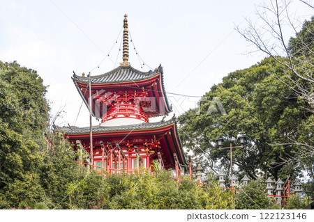 信貴山朝護尊寺多寶塔 122123146