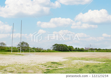 大阪府大阪市旭區赤川4丁目澱川河濱公園/赤川地區足球場/橄欖球場 大阪府大阪市旭區赤川4丁目澱川河濱公園/赤川地區足球場/橄欖球場 122123234