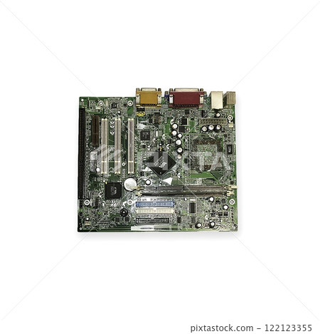 The motherboard is a vital circuit board that integrates advanced technology for performance 122123355