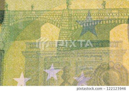 European cash paper money worth one hundred euros 122123946