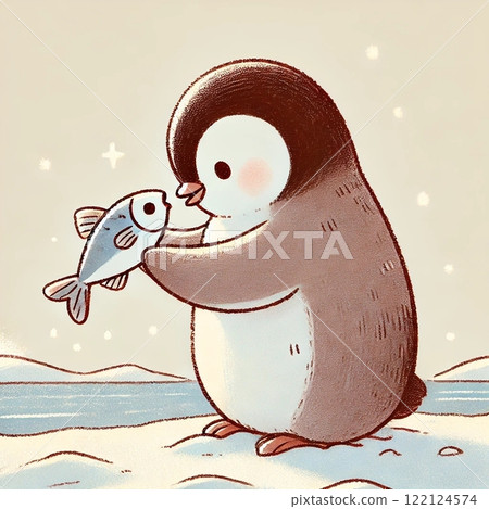 企鵝吃魚 122124574