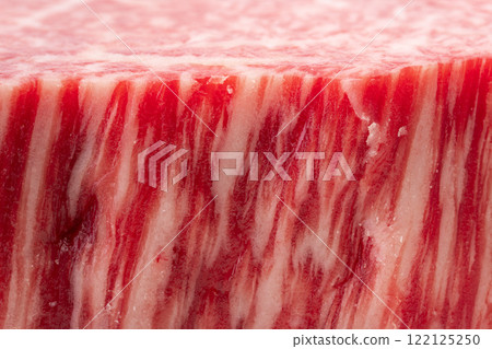 Close-up of Japanese black beef fillet (Chateaubriand) Close-up of Japanese black beef fillet (Chateaubriand) 122125250