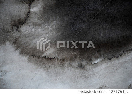 smudged black ink 122126332
