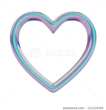 Dreamy cute metallic heart ring icon Dreamy cute metallic heart ring icon 122126385