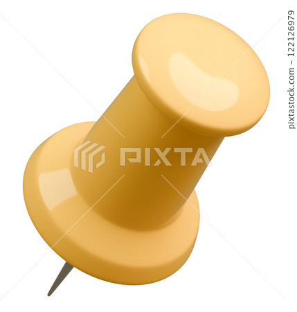 3D背景材質_thumbtack_yellow 122126979