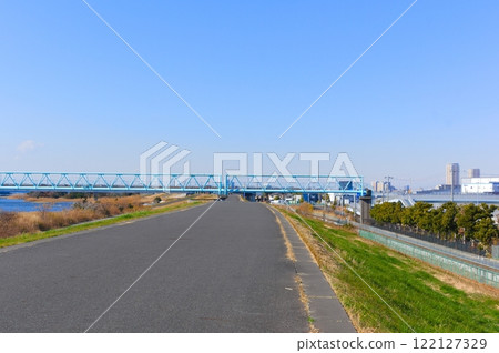 千葉縣市川市江戶川自行車道 2025 年 1 月 千葉縣市川市江戶川自行車道 2025 年 1 月 122127329