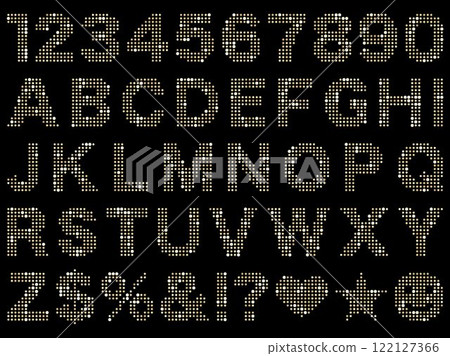鏡面磁磚字母 7 白金 鏡面磁磚字母 7 白金 122127366