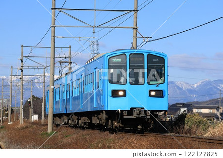 [近江鐵道]冬季800型（八日市線：近江八幡～武佐） 122127825