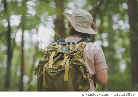 Summer Mountain Hiking 122128059