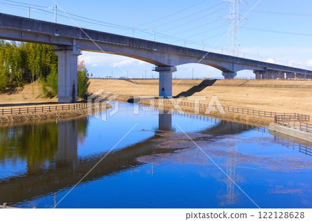 Around Kawabata Reservoir, Kashiwa City, Chiba Prefecture January 2025 122128628