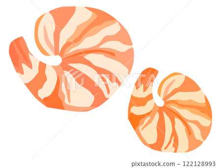 Shrimp boiled peeled shrimp vector material Shrimp boiled peeled shrimp vector material 122128993