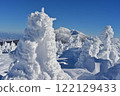 The frost-covered trees of Mt. Mitsuishi 122129433