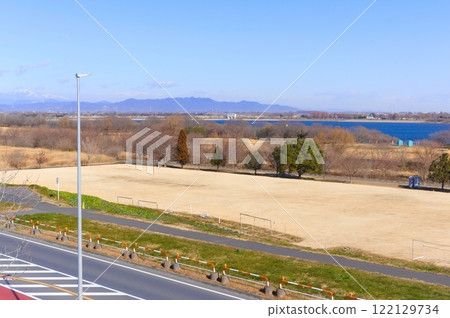 Scenery of the Watarase Retarding Basin January 2025 122129734