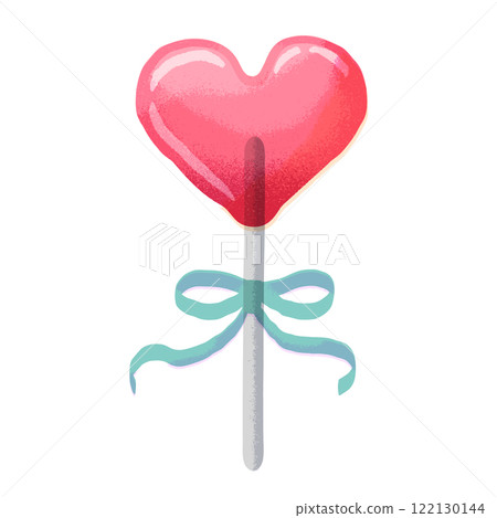 心型糖果手繪插畫素材 122130144