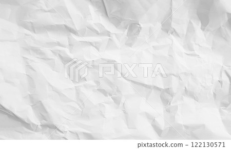 Paper White Crumpled Background Old Vintage Letter Grey Wrinkle Sheet Dirty Crease Page Design Letter Torn Parchment Craft Grunge Kraft Pattern Rough Canvas Brown Page Aged Texture Mockup Cardboard. 122130571