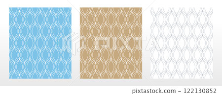 Set of abstract geometric patterns. Seamless vector backgrounds. Colored ornaments Graphic modern patterns Simple lattice graphic design Set of abstract geometric patterns. Seamless vector backgrounds. Colored ornaments Graphic modern patterns Simple lattice graphic design 122130852
