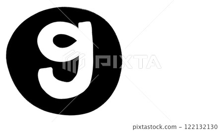 G Alphabet Hand Drawn Style And Monochrome Design Font G Alphabet Hand Drawn Style And Monochrome Design Font 122132130