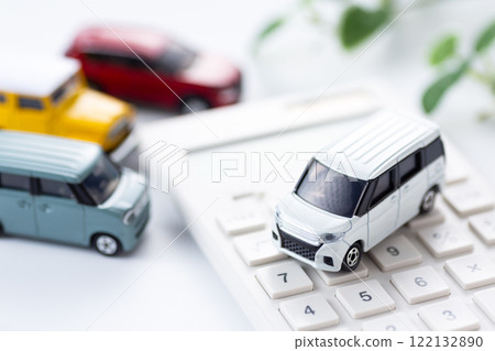 Car and Calculator Car and Calculator 122132890