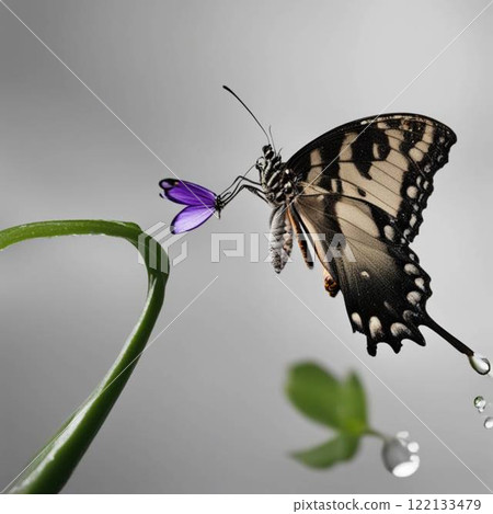 Water droplet insect butterfly bee water environment green Water droplet insect butterfly bee water environment green 122133479