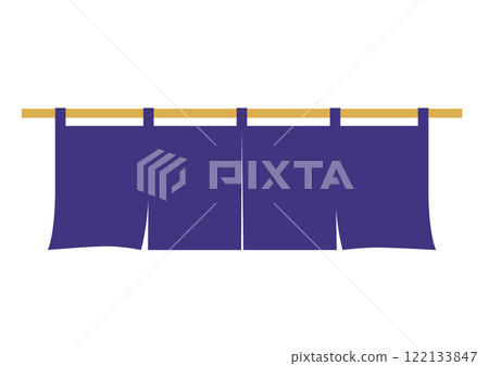 Curtain, 4 widths, navy blue 122133847