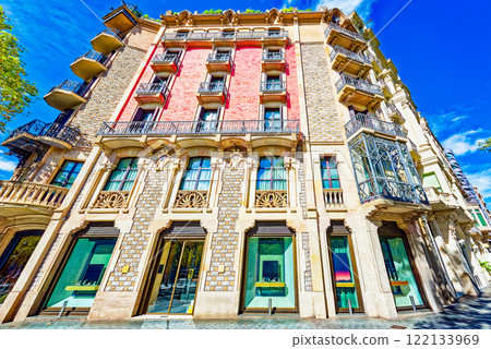 Casa Lleo Morera .Beautiful Catalan city - Barcelona. 122133969